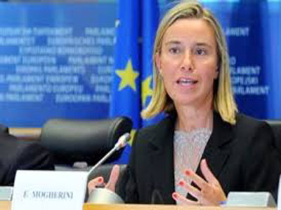 الممثلة العليا للسياسة الخارجية الأوروبية، فيدريكا موغريني