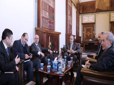 الكبير يبحث مع السفير التركي لدى ليبيا آفاق التعاون 