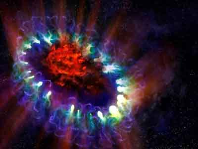 انفجارًا نجميًا «سوبرنوفا» 