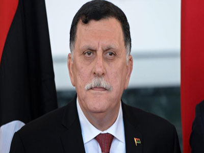 رئيس المجلس الرئاسي لحكومة الوفاق الوطني فاير السراج 