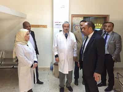 وزير الصحة يؤكد تقديم دعمٍ عاجل لقسم أطفال الأورام بمركز طرابلس الطبي