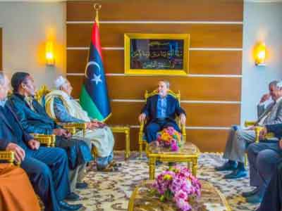 رئيس المجلس الأعلى للدولة يلتقي رابطة المتقاعدين الليبيين  