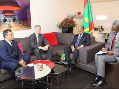 الرئيس الموريتاني يرفض التدخلات الأجنبية في الشأن الليبي 