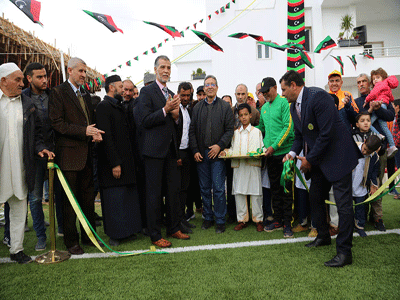 افتتاح نادي الشط أحد مشاريع الصيانة والتطوير التي تنفذتها الهيئة العامة للشباب والرياضة