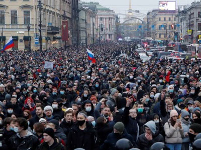 روسيا تعلن دبلوماسيين أوروبيين أشخاصا غير مرغوب فيهم لمشاركتهم في تظاهرات غير مرخصة 