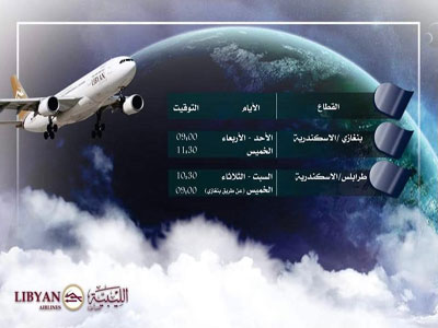 الخطوط الجوية الليبية 