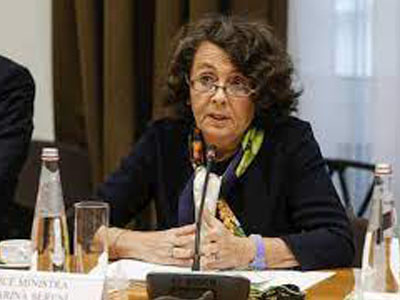 مارينا سيريني : إيطاليا في الطليعة لدعم العملية السياسية في ليبيا  