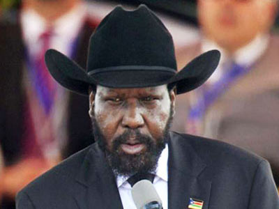 رئيس دولة جنوب السودان سلفاكير ميارديت 