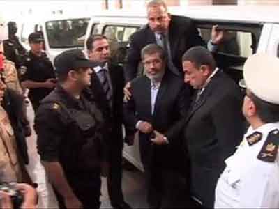  الرئيس المصرى المعزول محمد مرسى