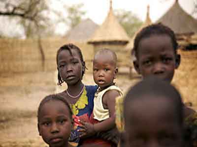 أطفال جمهورية أفريقيا الوسطى