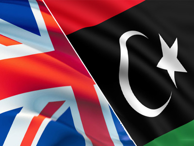  	ليبيا والمملكة المتحدة
