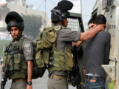 الاحتلال الإسرائيلي يعتقل 13 فلسطيني 