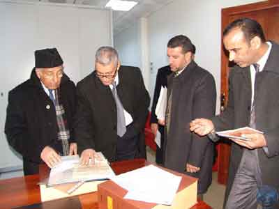 الأمين العام لديوان مجلس الوزراء يزور المركز الليبي للمحفوظات والدراسات التاريخية 