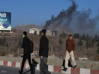 أفغانستان انفجار واشتباكات قرب هيئة 