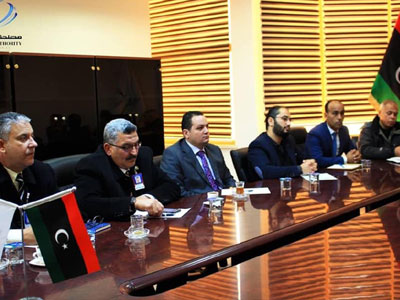 اجتماع مشترك بين مصلحة المطارات وشركة الخطوط الليبية  