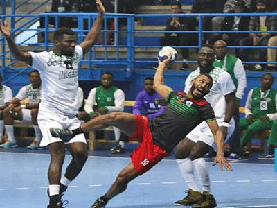 المنتخب الوطني يخسر أمام نيجيريا 24-31 في بطولة أمم أفريقيا لكرة اليد