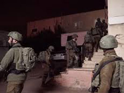 قوات الاحتلال الصهيوني تعتقل 9 فلسطينيين من الضفة الغربية المحتلة 