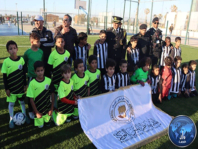 افتتاح الملاعب الرياضية بمنتزه فضاء طرابلس الترفيهي