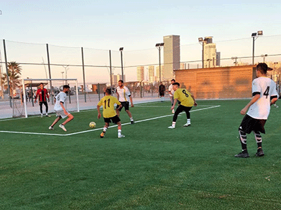 انطلاق دورة طرابلس للألعاب الرياضية بملاعب فضاء طرابلس الترفيهي الرياضي بشارع عمر المختار