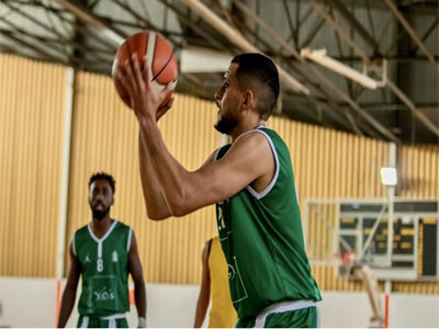 معسكر المنتخب استعداداً للمشاركة في البطولة العربية لكرة السلة