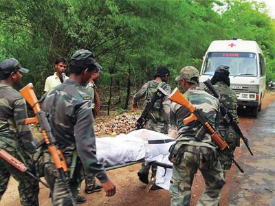 مقتل 5 عناصر شرطة شرق الهند