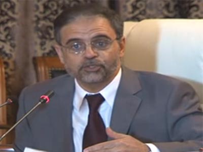 وزير الكهرباء الدكتور علي محمد محيريق 
