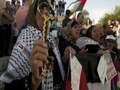 مظاهرات بفلسطين المحتلة