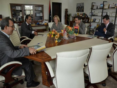 وزير الثقافة يبحث مع السفيرة الامريكية لدى ليبيا سبل التعاون الثقافي 