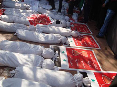 مقتل 127 في سوريا  