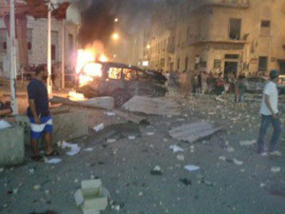 تفجير المحكمتين في بنغازي