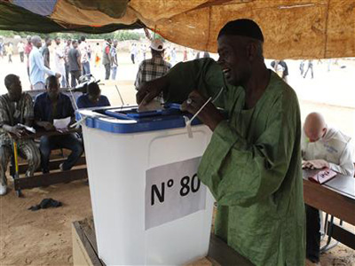 انتخابات الرئاسة في مالي 
