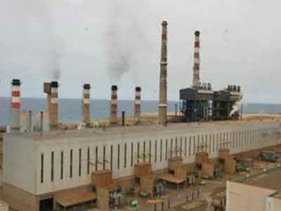 محطة كهرباء الخليج البخارية لإنتاج الطاقة بسرت