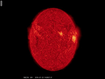 ناسا ترصد انفجارات هائلة على سطح الشمس