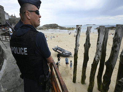 	حماية مسلحة للبريطانيين على الشواطئ الفرنسية 