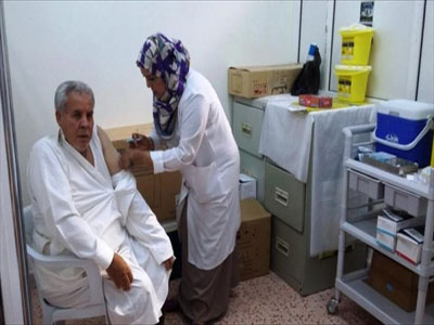 صحة المجتمع ببلدية غريان تعلن عن الشروع في تطعيم حجاج بيت الله 