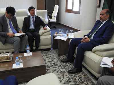 النائب كاجمان يلتقي سفير كوريا الجنوبية لدى ليبيا  