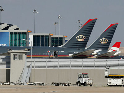 الأردن يعيد فتح المطارات للرحلات الدولية في 5 أغسطس 