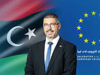 سفير الاتحاد الأوروبي لدى ليبيا يعتبر مظاهرات الأمس تأكيد على رغبة الناس في التغيير من خلال الانتخابات 