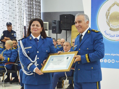 تعيين أول امرأة في تاريخ الشرطة الجزائرية لتولي منصب رئيسة أمن 