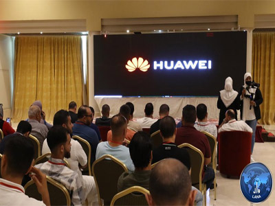 مجموعة هواوي الصينية تحتفل بإطلاق هاتفها الذكي الجديد في السوق الليبي