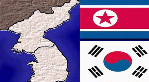  	كوريا الجنوبية وكوريا الشمالية