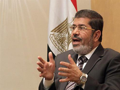 الرئيس المصري محمد مرسي 