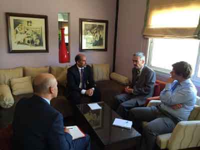 كاجمان يلتقي السفير البريطاني ويؤكد إعادة إفتتاح سفارة بلاده قريبا في ليبيا 
