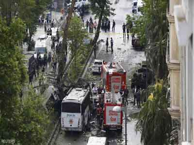 إسطنبول: انفجار يوقع 11 قتيلاً وعشرات الجرحى 