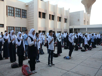 امتحانات الشهادة الإعدادية بمدينة طرابلس 