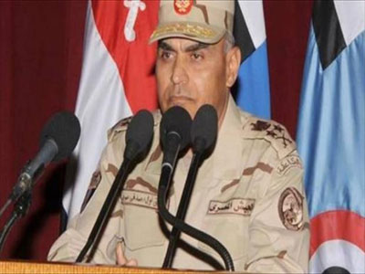 وزير الدفاع المصري صدقي صبحي 