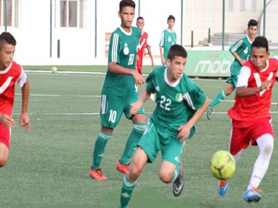 المنتخب الوطني تحت 17 عاما يواجه نظيره الجزائري