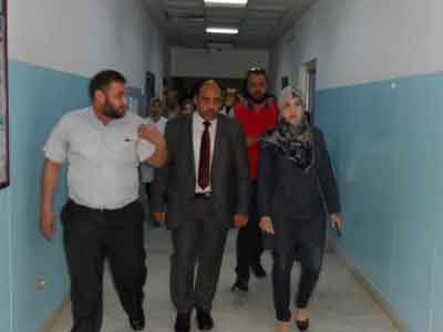 وزير الصحة يزور مستشفى العيون ويتعهد بمعالجة المشاكل والعراقيل  