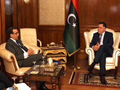 رئيس المجلس الرئاسي يستقبل سفير إسبانيا لدى ليبيا