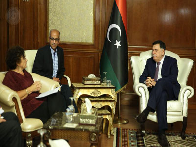 رئيس المجلس الرئاسي يستقبل السفيرة الفرنسية لدى ليبيا 